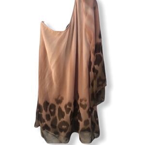 Foreign Exchange One Shoulder Dress